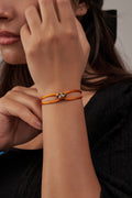 Cartier Trinity Chord Bracelet ( Orange Color )