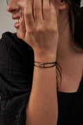 Cartier Trinity Chord Bracelet ( Brown Color )