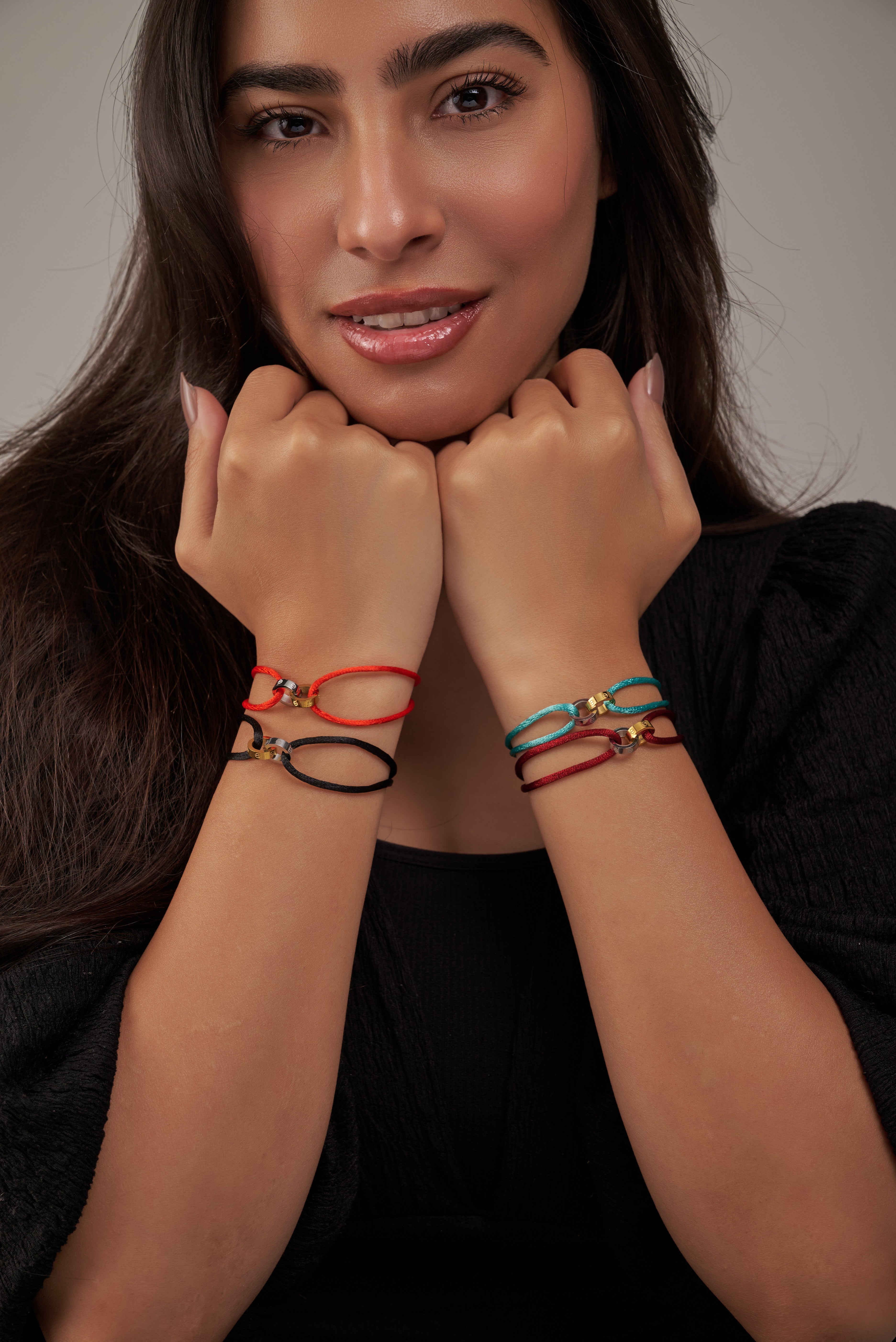 Cartier Love Bracelet Two-Tone ( Silver , Gold ) Ring , per one