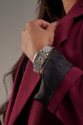 Cartier with Full Diamond Bezel
