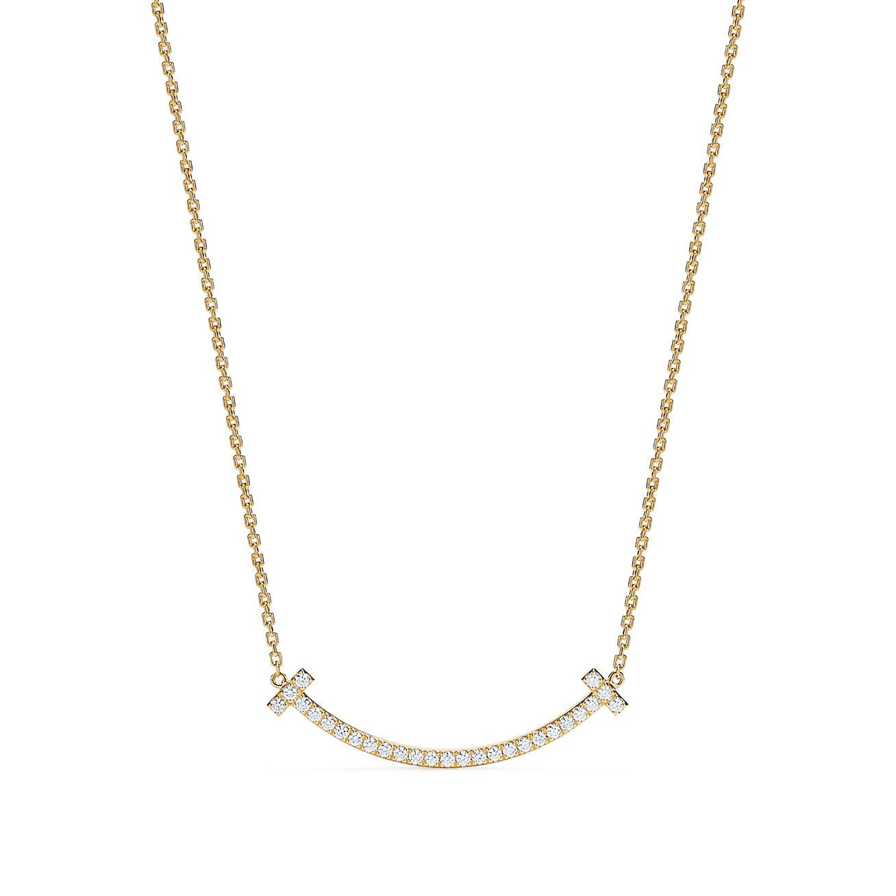 Tiffany&Co. T Smile Necklace