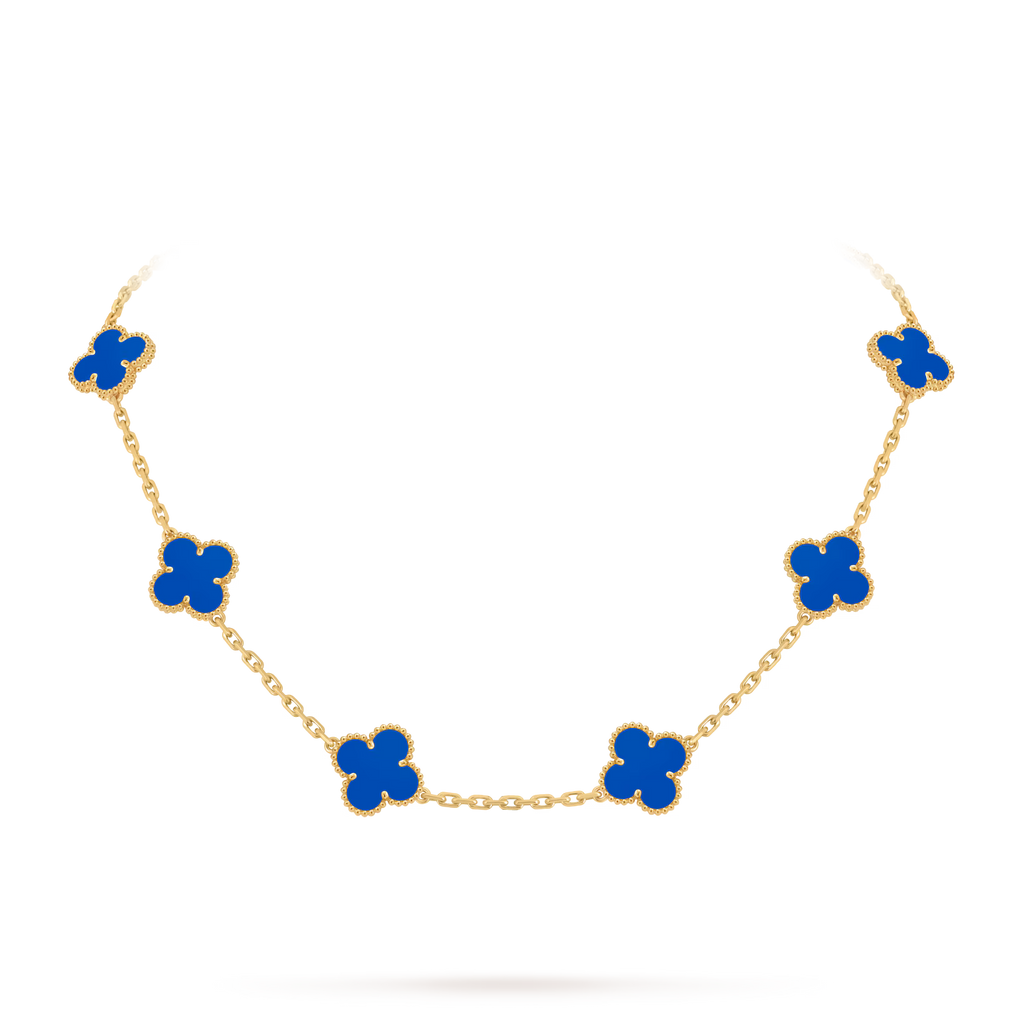 Van Cleef & Arpels 10 Motifs Agate Necklace