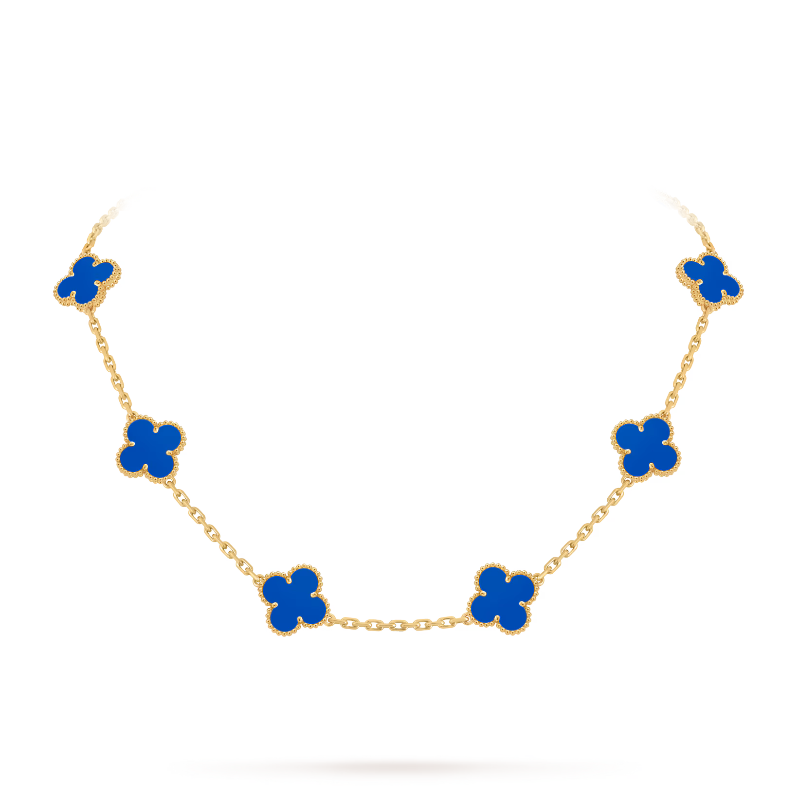 Van Cleef & Arpels 10 Motifs Agate Necklace