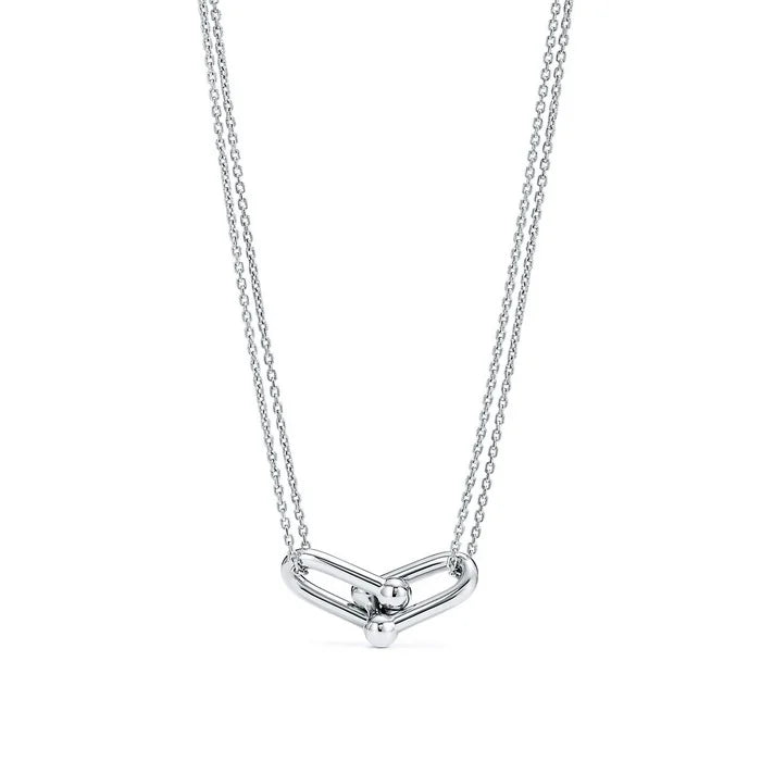 Tiffany&Co. Double Link Necklace