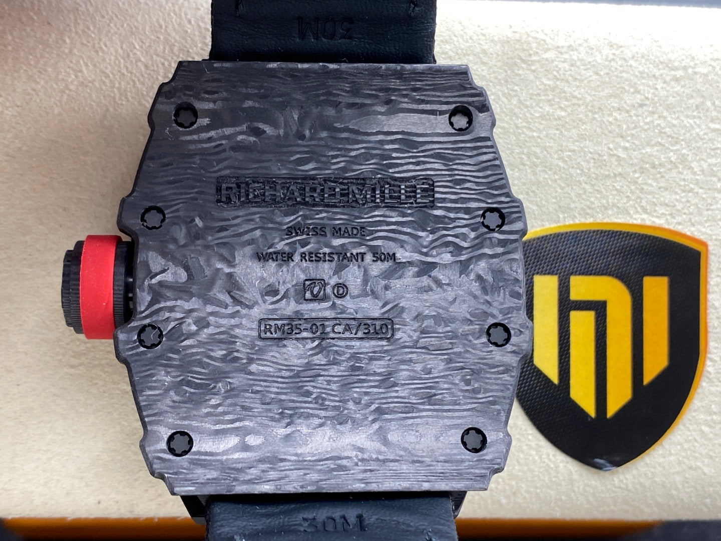 RM 35-01 NTPT Carbon x Velcro Strap