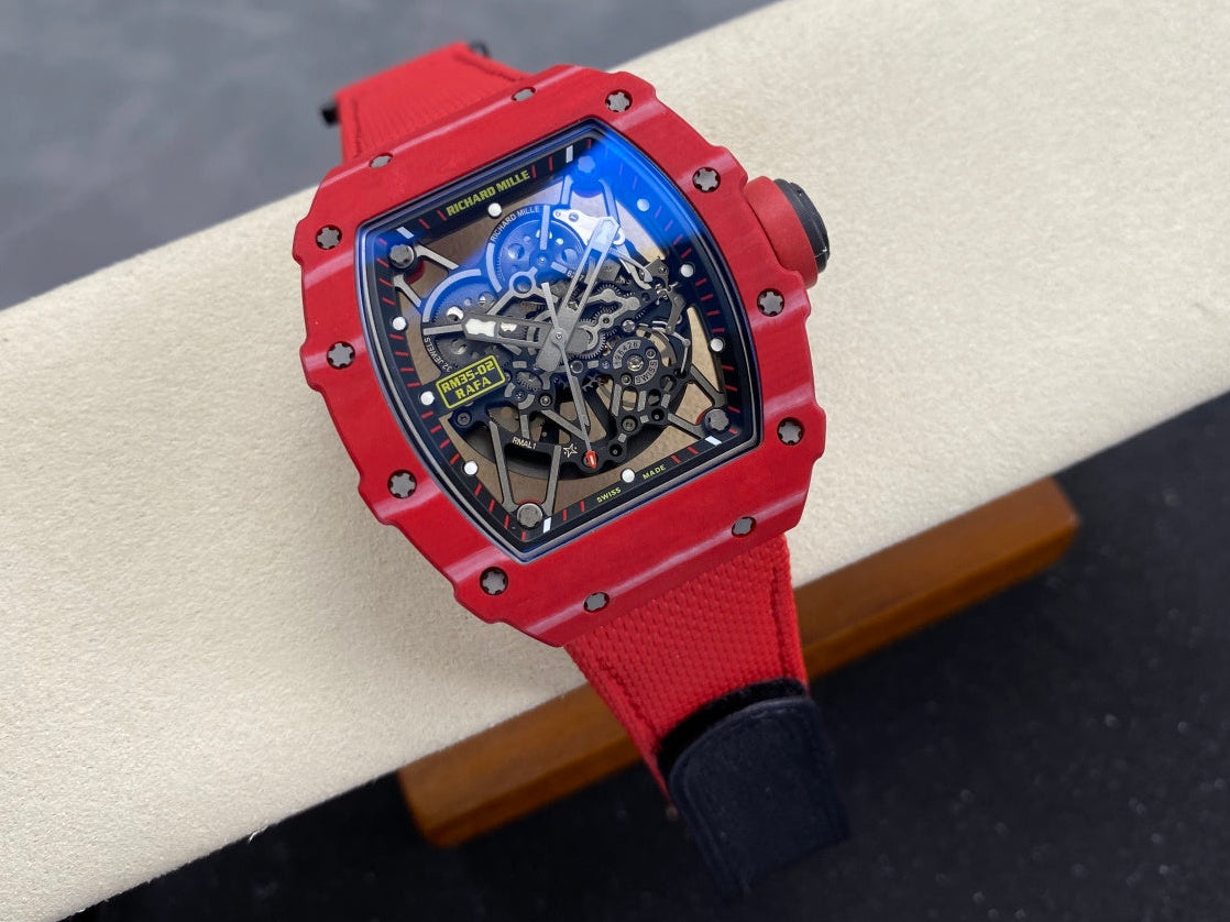 RM 35-02 Red NTPT Carbon