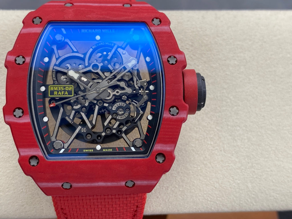 RM 35-02 Red NTPT Carbon