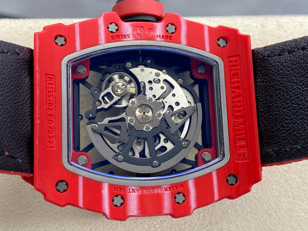 RM 35-02 Red NTPT Carbon