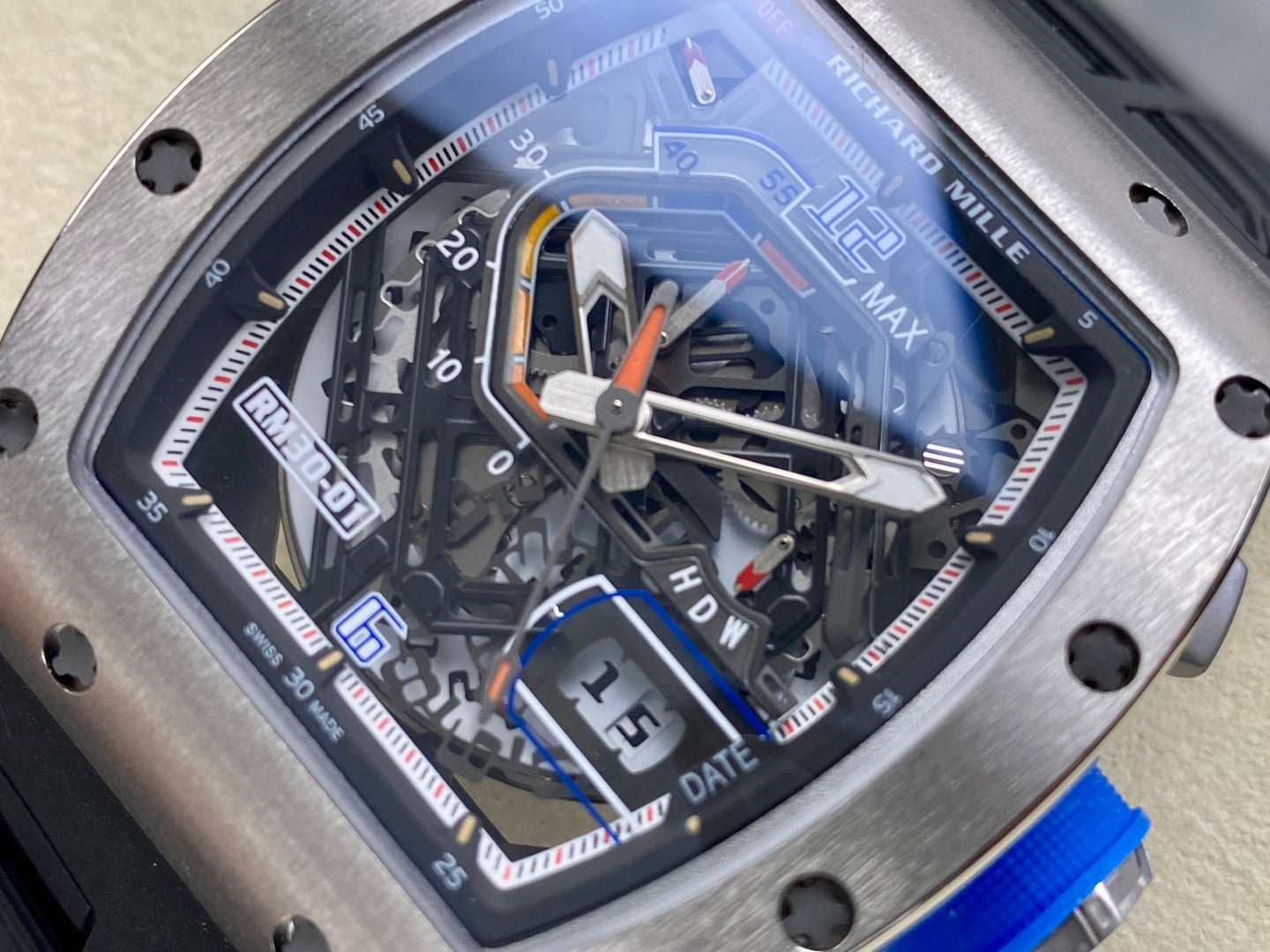 RM 30-1 Titanium x Black