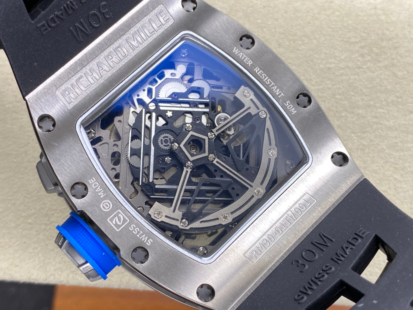 RM 30-1 Titanium x Black