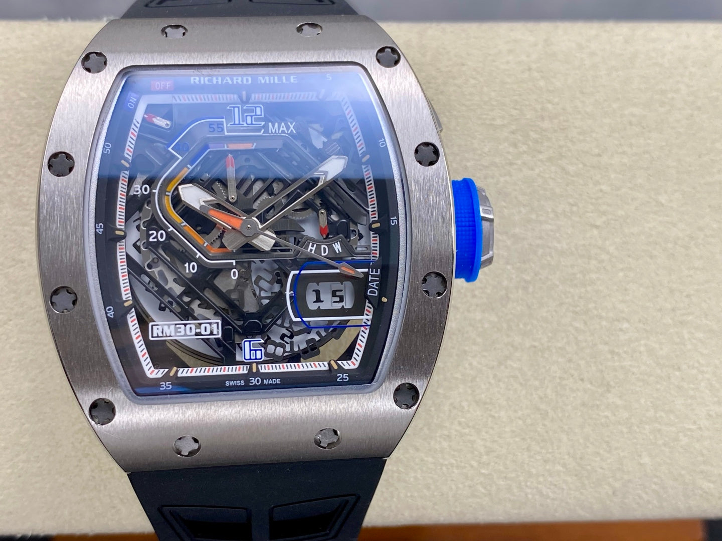 RM 30-1 Titanium x Black