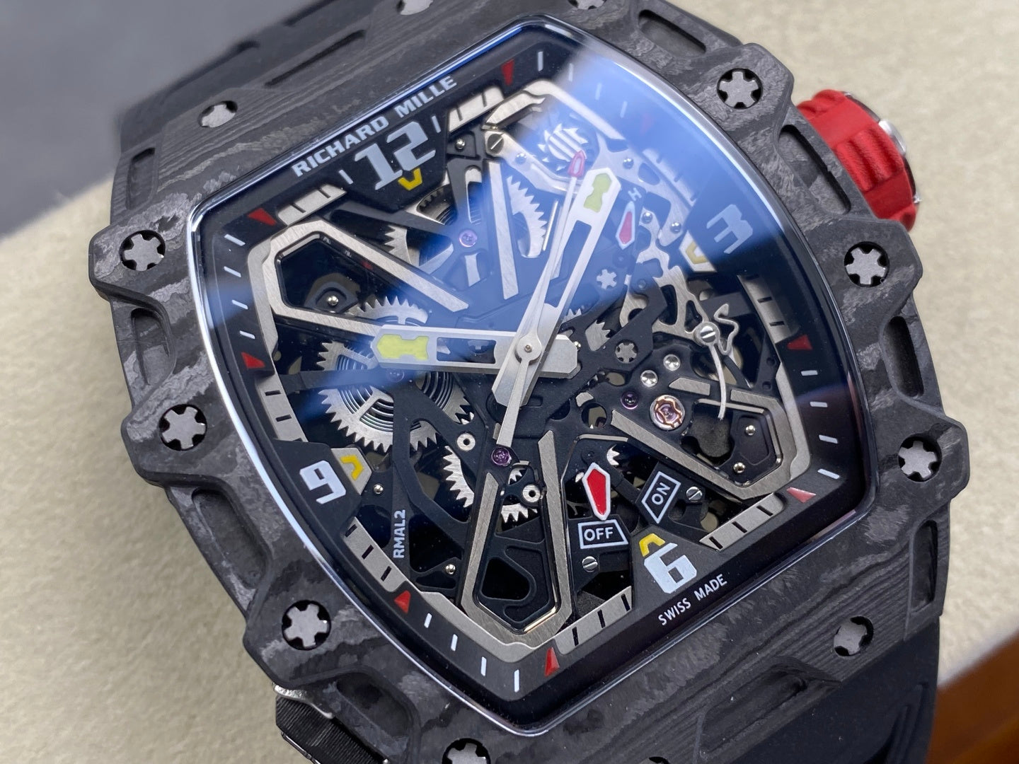 RM 35-03 Black NTPT Carbon