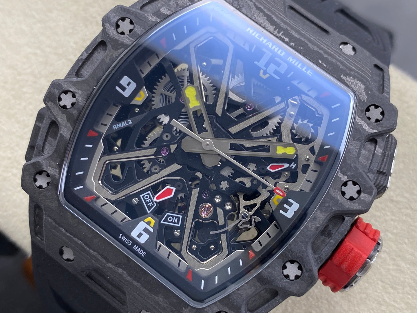 RM 35-03 Black NTPT Carbon