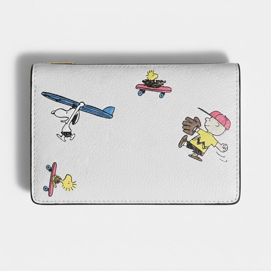 Coach Medium Corner Zip Wallet Signature
