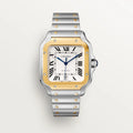 Santos De Cartier Two-tone x White ( Large Model )