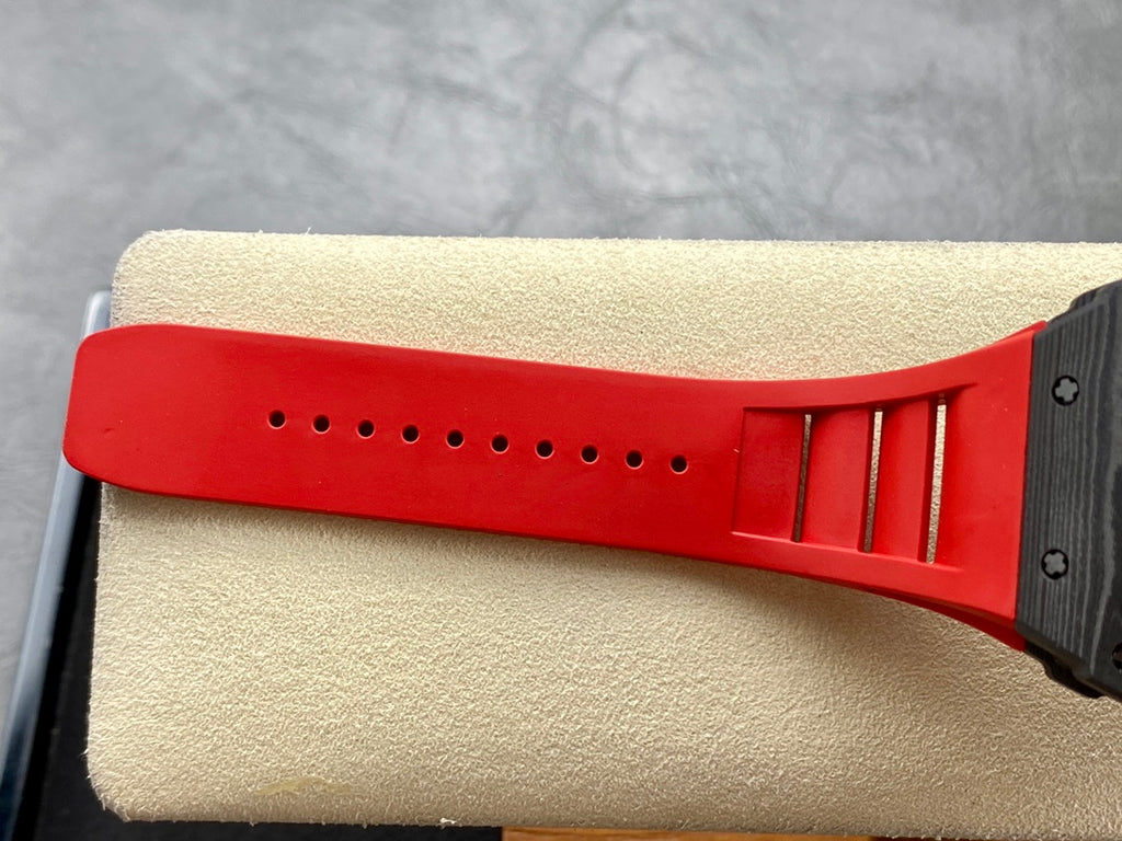 RM 35-02 NTPT Carbon x Red Strap
