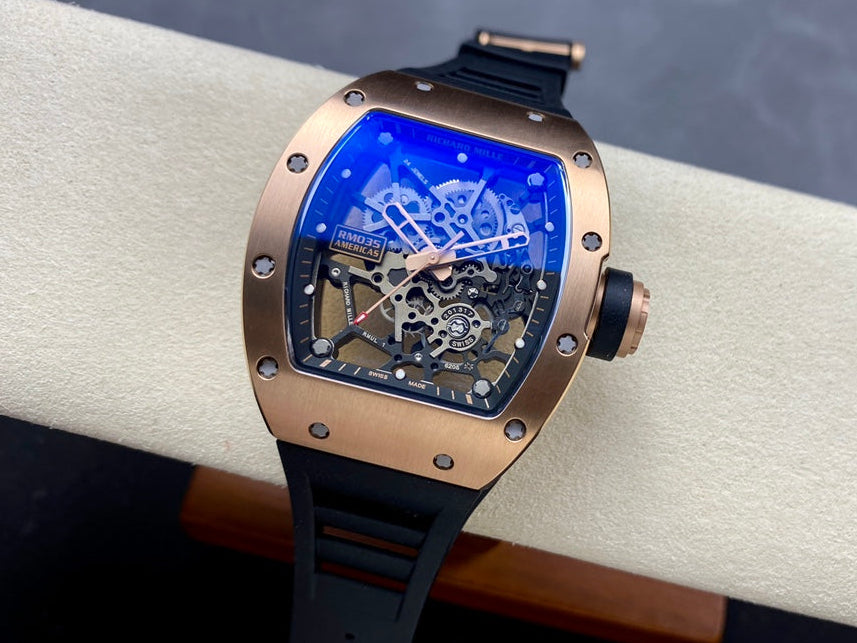 RM 035 Rosegold x Black