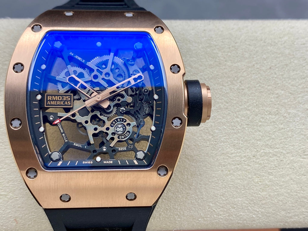 RM 035 Rosegold x Black