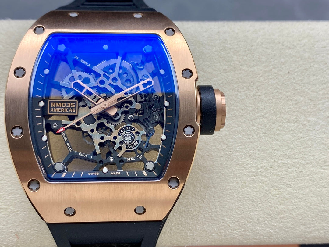RM 035 Rosegold x Black