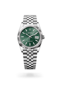 Rolex Datejust 36 Oyster, 36 mm, Oystersteel and white gold