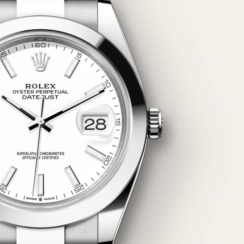 Rolex Datejust 41 Oyster, 41 mm, Oystersteel
