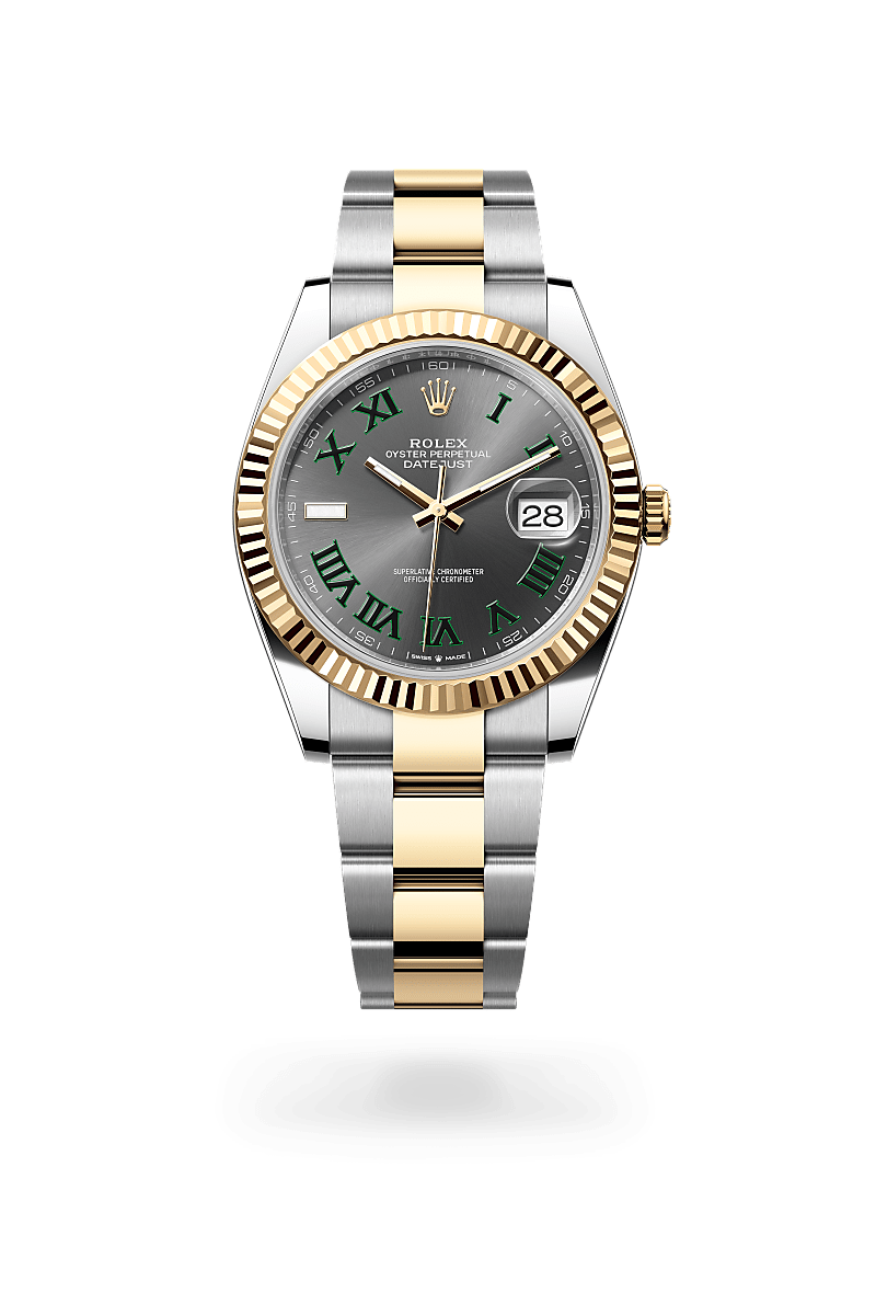 Rolex Datejust 41 Oyster, 41 mm, Oystersteel and yellow gold