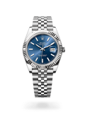 Rolex Datejust 41 Oyster, 41 mm, Oystersteel and white gold
