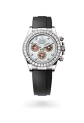 Rolex Cosmograph Daytona Oyster, 40 mm, white gold and diamonds