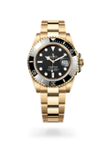 Rolex Submariner Date Oyster, 41 mm, yellow gold