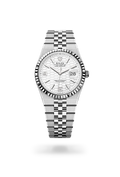 Rolex Land-Dweller Oyster, 36 mm, Oystersteel and white gold