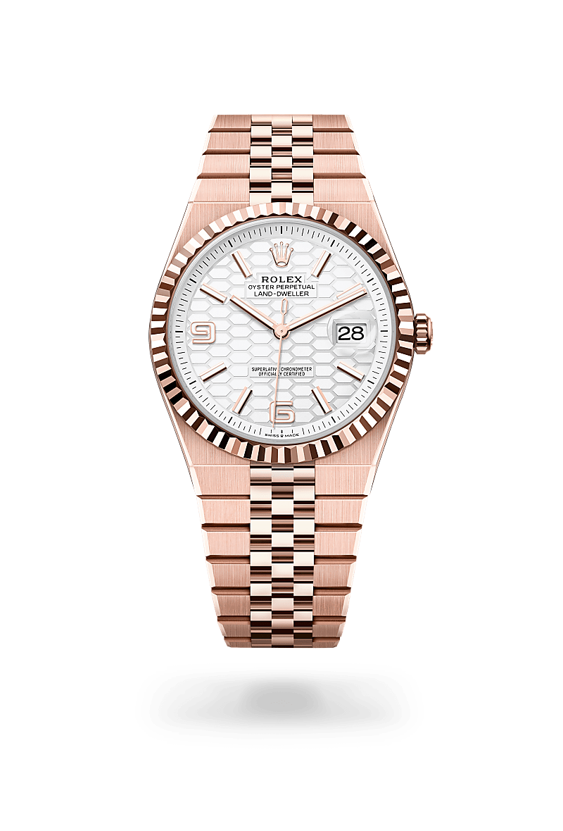 Rolex Land-Dweller 40 Oyster, 40 mm, Everose gold