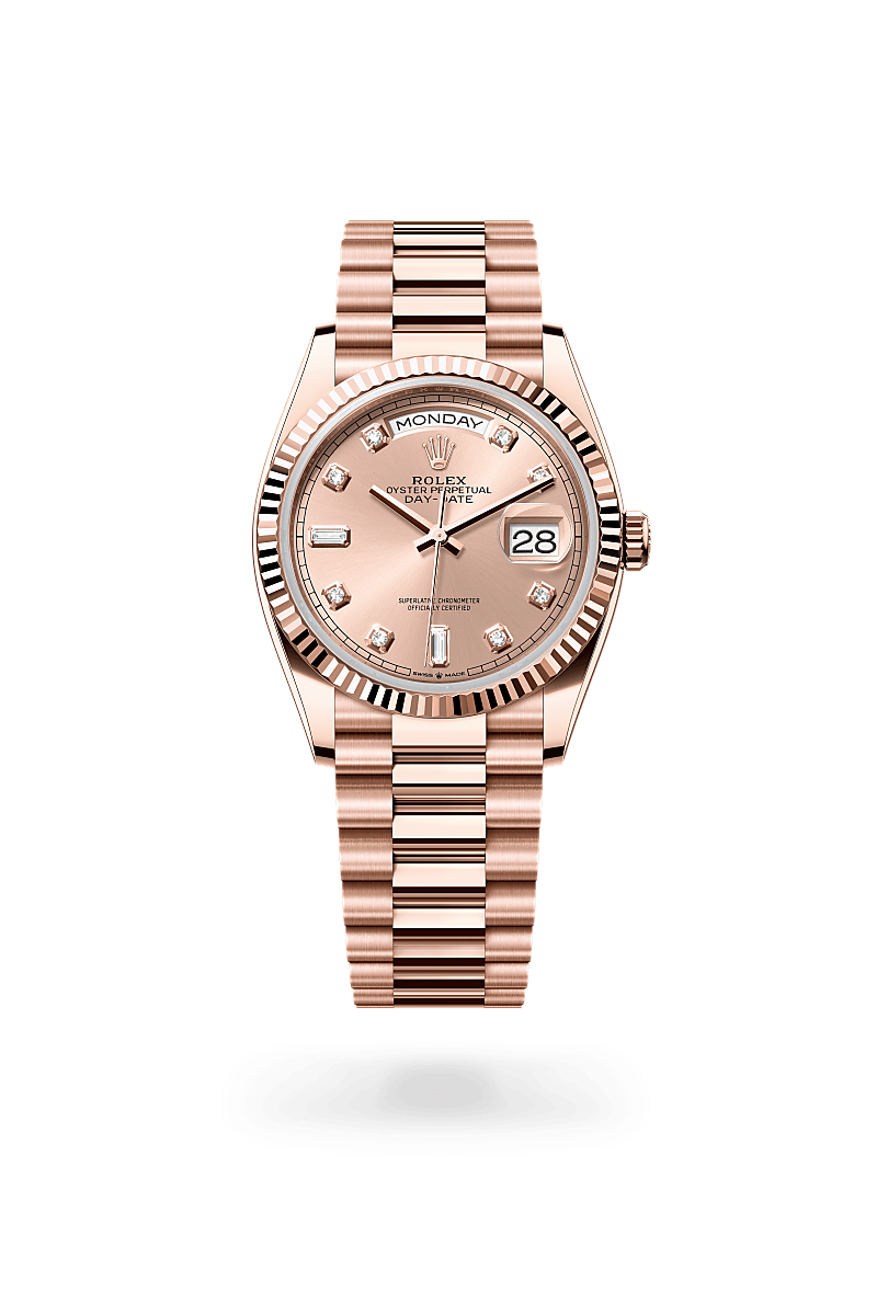 Rolex Day-Date 36 Oyster, 36 mm, Everose gold