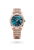Rolex Day-Date Oyster, 36 mm, Everose gold and diamonds