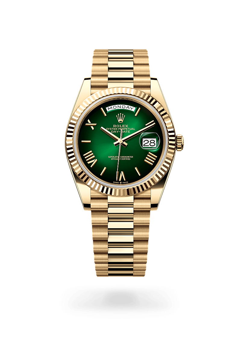 Rolex Day-Date 40 Oyster, 40 mm, yellow gold