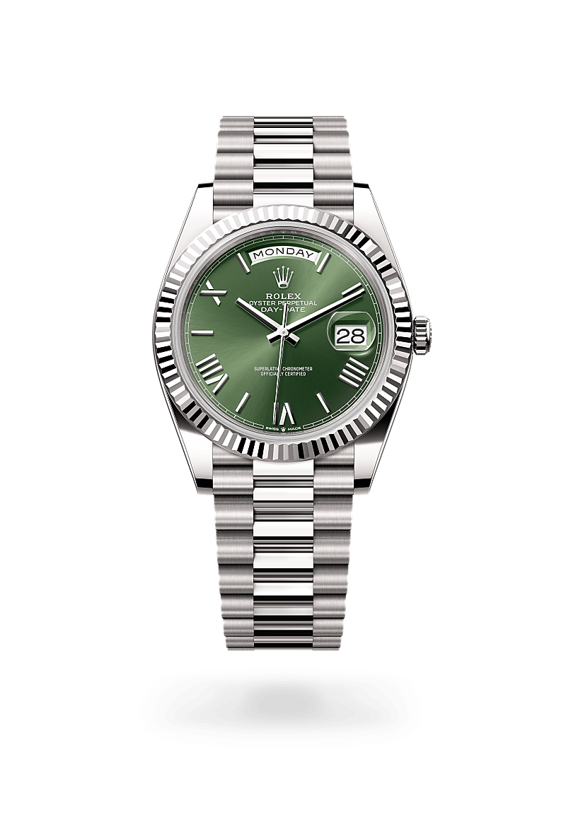 Rolex Day-Date 40 Oyster, 40 mm, white gold