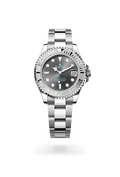 Rolex Yacht-Master 37 Oyster, 37 mm, Oystersteel and platinum