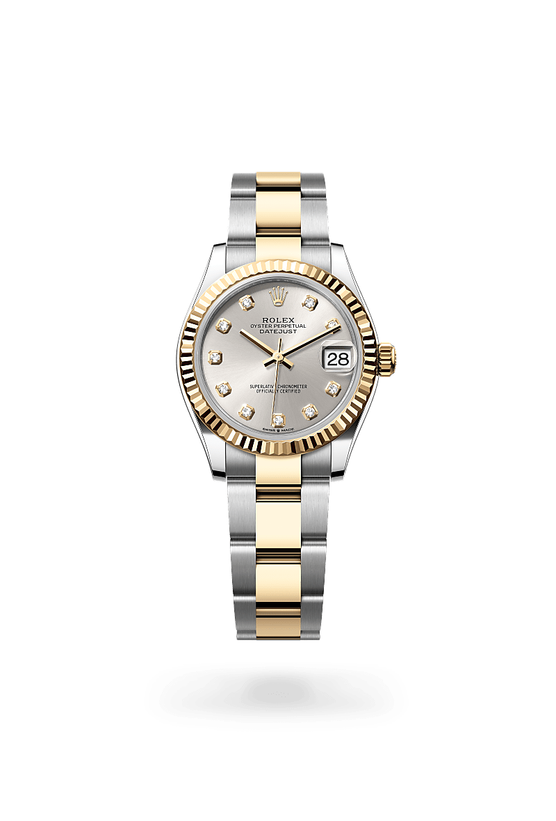 Rolex Datejust 31 Oyster, 31 mm, Oystersteel and yellow gold