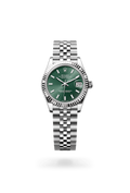 Rolex Datejust 31 Oyster, 31 mm, Oystersteel and white gold