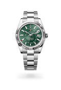 Rolex Sky-Dweller Oyster, 42 mm, Oystersteel and white gold