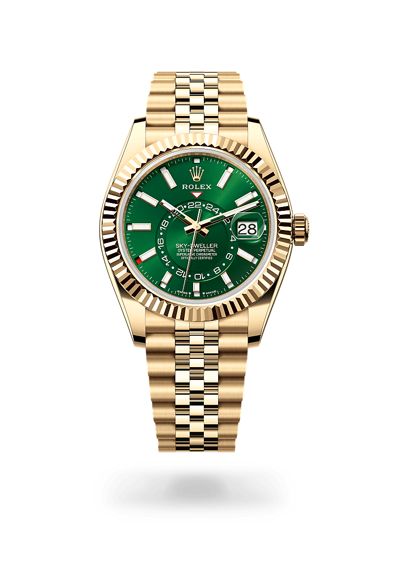 Rolex Sky-Dweller Oyster, 42 mm, yellow gold