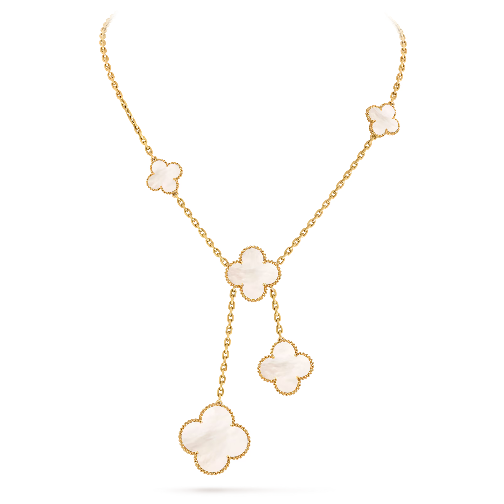 Van Cleef & Arpels 10 Motifs Mother of pearl Necklace