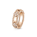 Van Cleef & Arpels Perlée sweet clovers ring