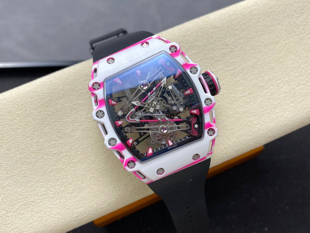 RM 38-02 White x Pink Carbon