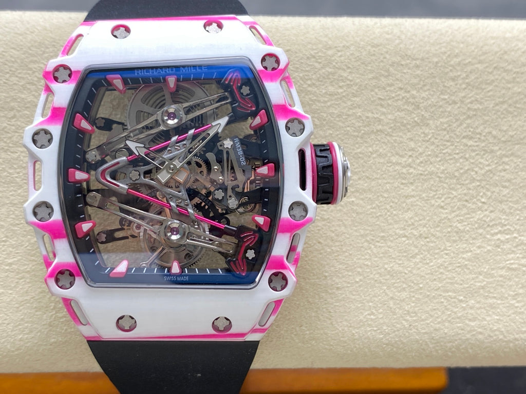 RM 38-02 White x Pink Carbon