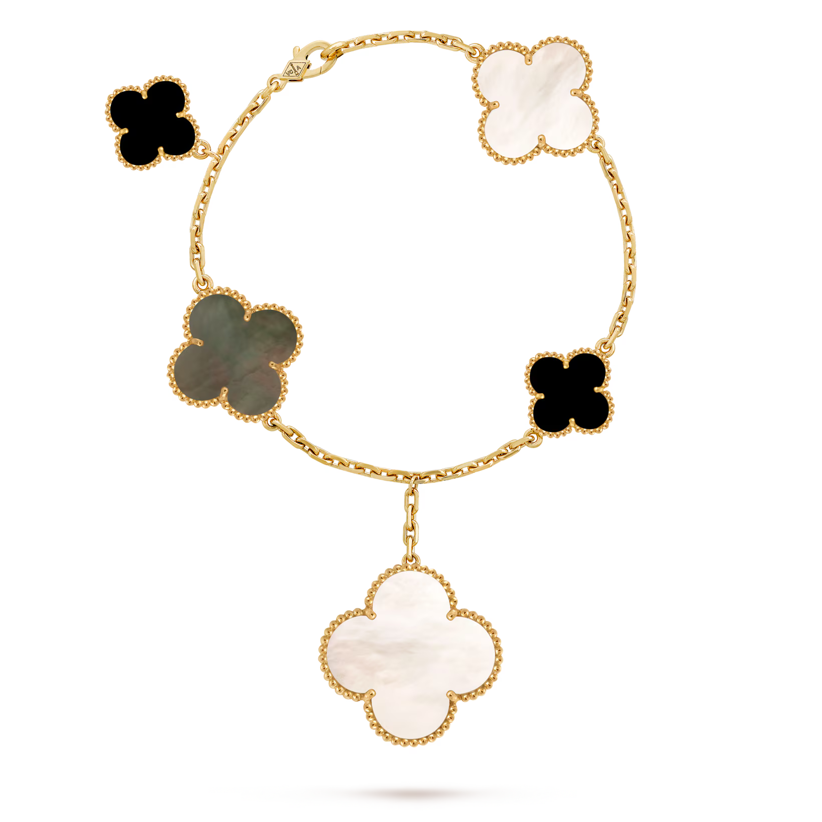 VAncleef & Arpels Magic Alhmabra 5 Motifs Bracelet