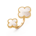 Van Cleef & Arpels Magic Alhambra Between Finger Ring , Mother of pearl
